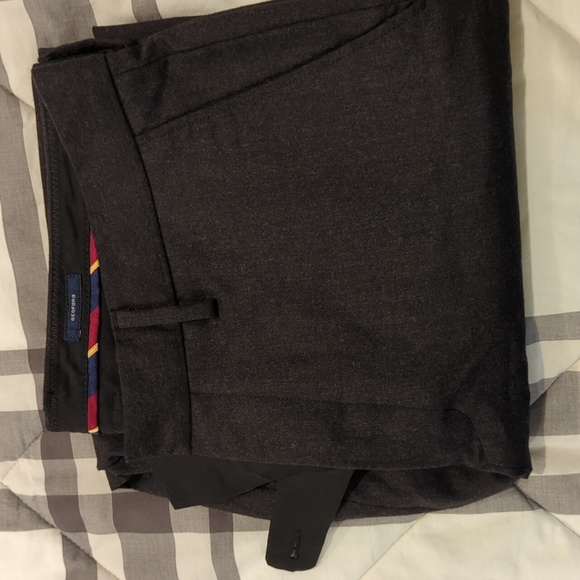 JCrew Bedford Charcoal Dress Pants 34/30 - Picture 3 of 4